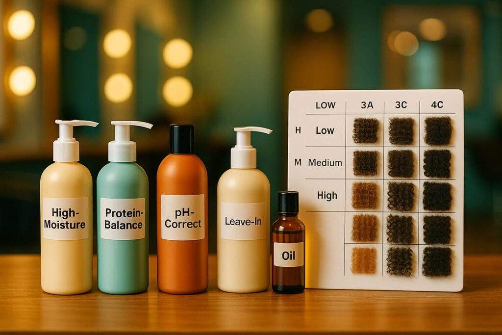 Diagnostic et produits capillaires Afro