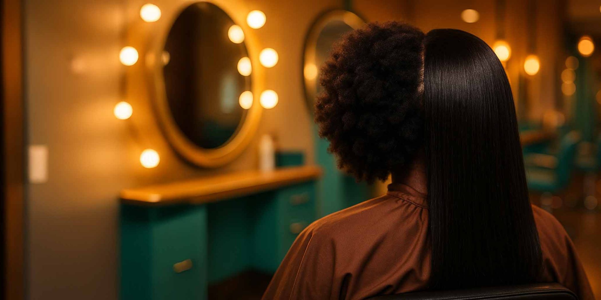 Technique Afro Silk Press