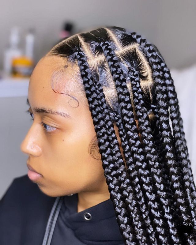 Les Knotless Box Braids Ou Knotless Braids tre Belle Sans Souffrir