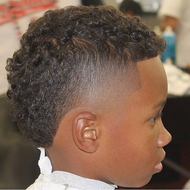 coiffure afro enfant 