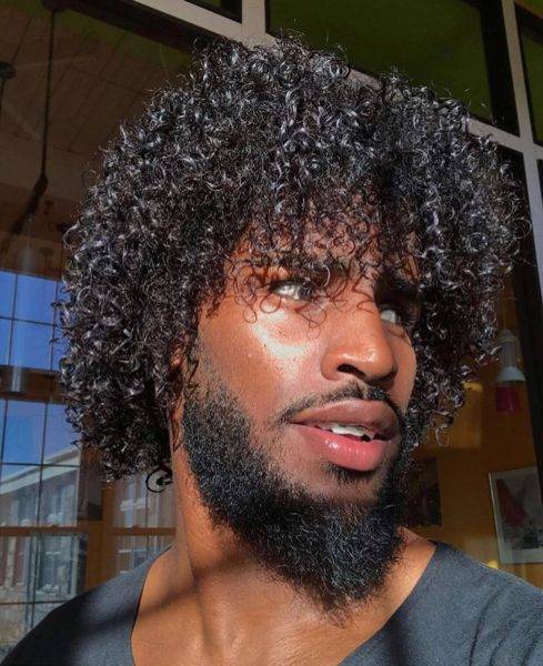 coupe curly pour homme